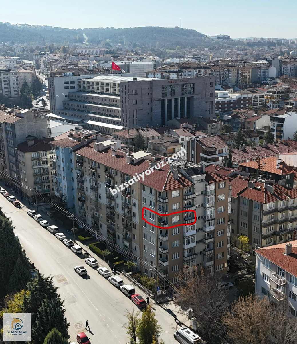 ADLİYENİN ARKASI SARPER CADDESİNDE 3+1 ÇİFT BALKON SATILIK DAİRE