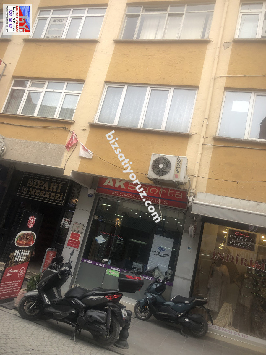 MURAT YILMAZ İNŞAAT EMLAK'TAN ÇARŞI MERKEZDE SATILIK DÜKKAN