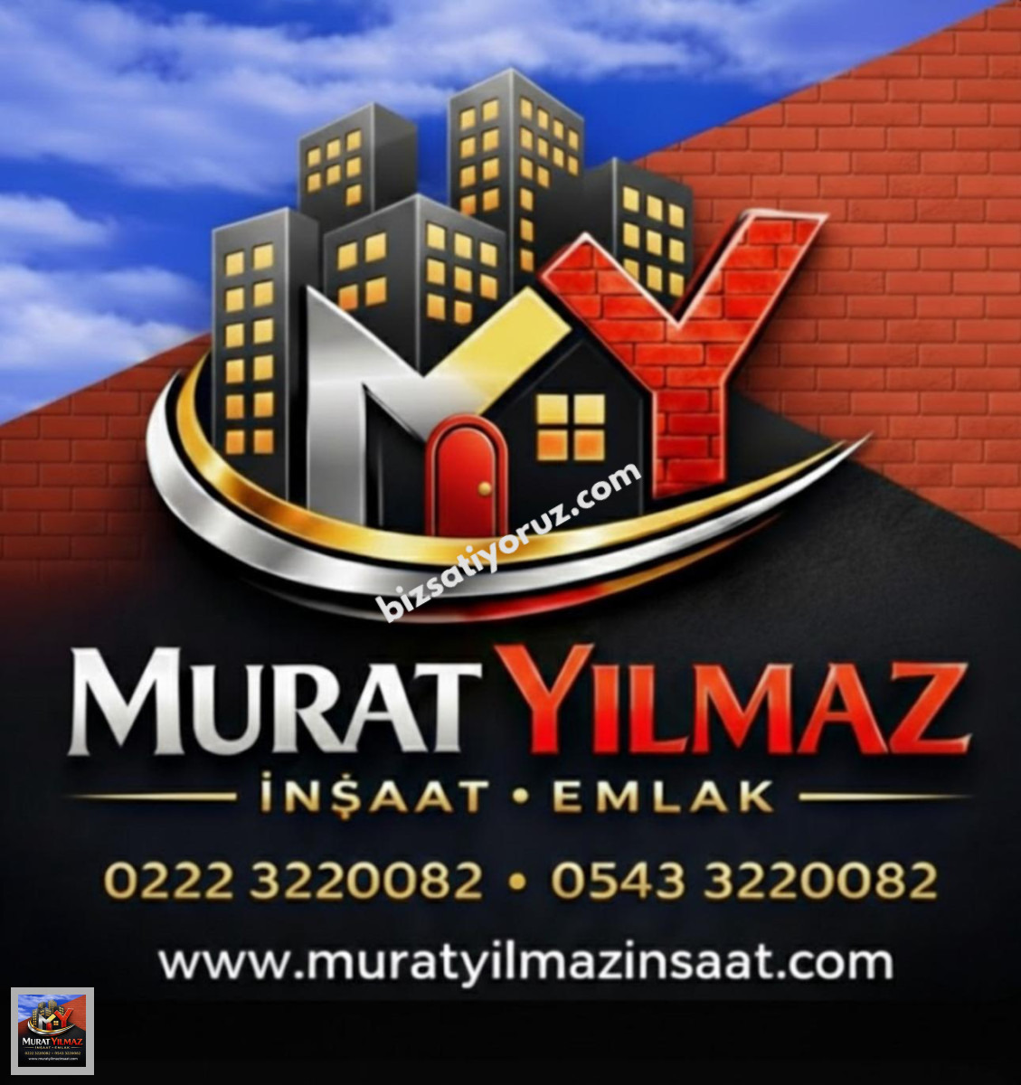 MURAT YILMAZ İNŞAAT EMLAK TAN GÜLLÜK MAH SATILIK 1+1 DAİRE