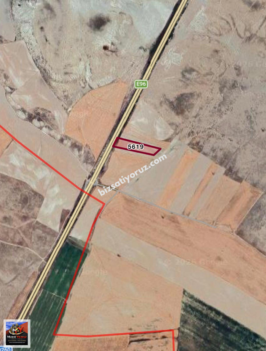 MURAT YILMAZ İNŞAAT EMLAK'TAN ESKİŞEHİR SİVRİHİSAR İLÇESİ AŞAĞIKEPEN MAH SATILIK 13.700 M2 TARLA